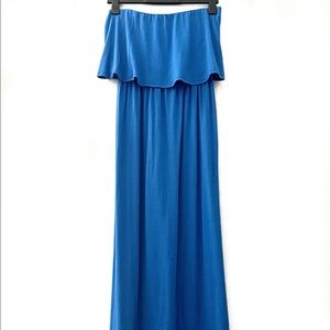 Charming Charlie’s Blue Maxi Dress